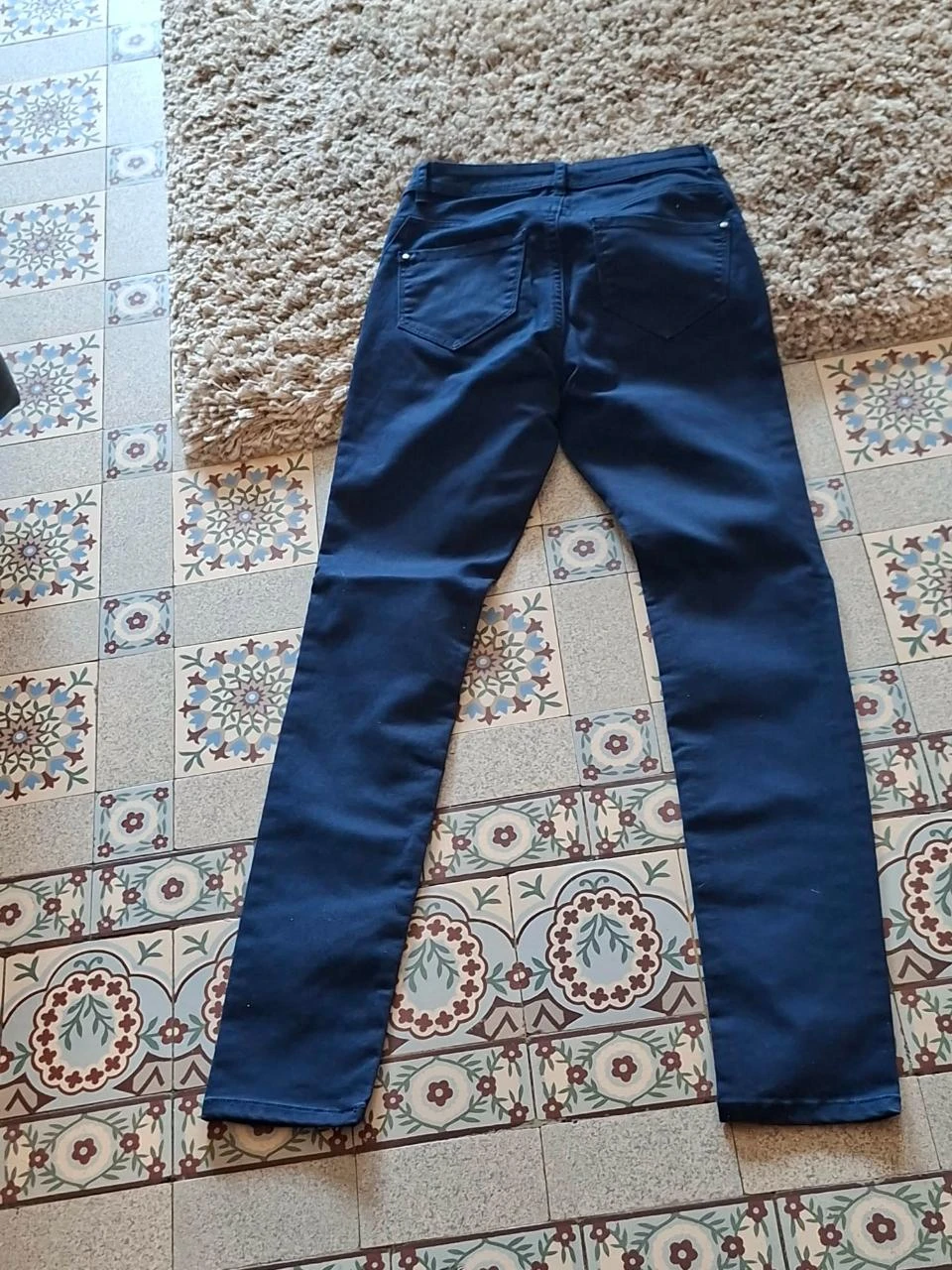 dark blue skinny pants / Bel&Bo – photo 3